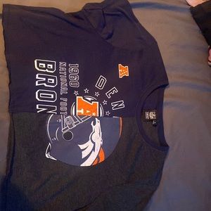 Denver Broncos cropped top